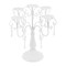2Pcs 5-Arm Vintage Candle Holders Elegant Decors For Celebration Party Wedding